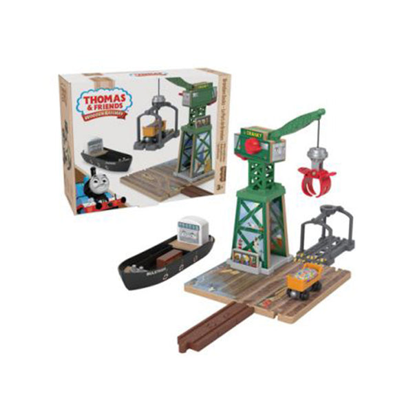 Thomas and Friends Wooden Railway Brendam Docks Playset