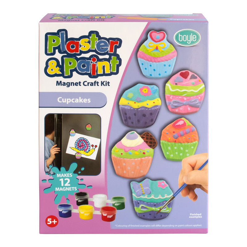 Plaster and Paint Magnet Craft Kit