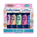 Crafty Colour 5-Pack Acrylic Paint