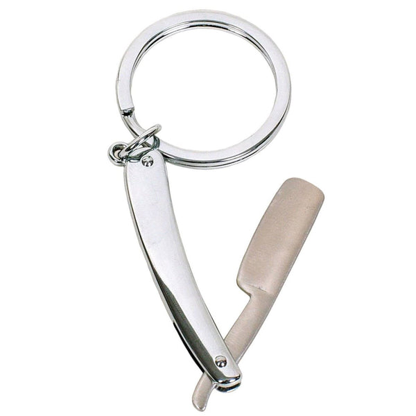 Straight Razor Keyring