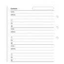 Filofax Contacts Value Pack Refill