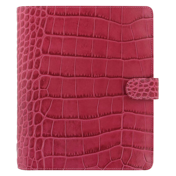 Filofax Classic Croc A5 Organiser (Fuchsia)