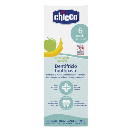 Chicco Oral Care Apple-Banana Toothpaste (6 Months+ 50mL)