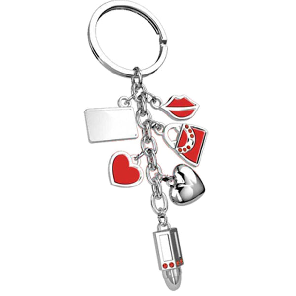 Lifefx Lipstick Heart Bag Keyring