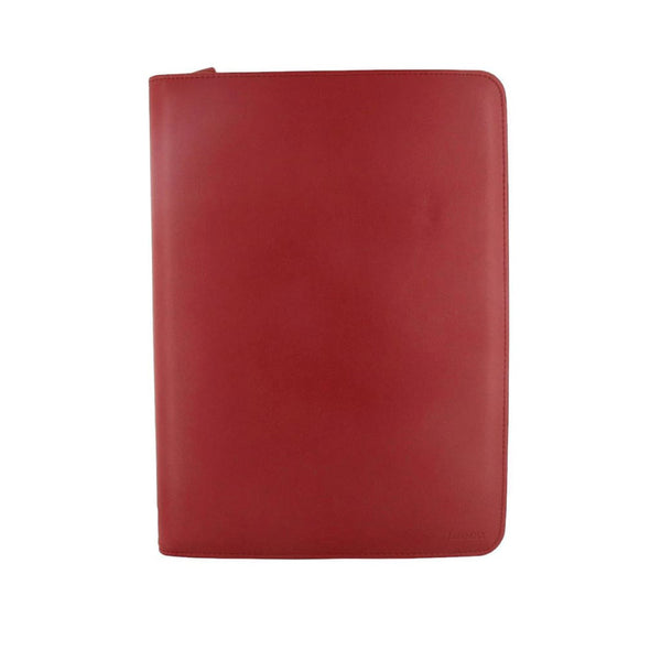 Filofax Metropol A4 Zip Folder with Calculator (Red)