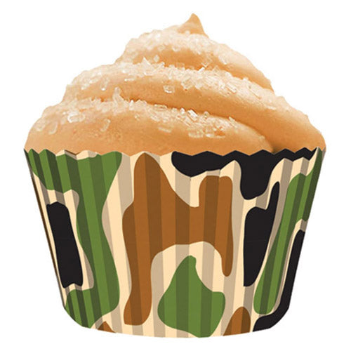 Camo Cupcake Cups 32pk