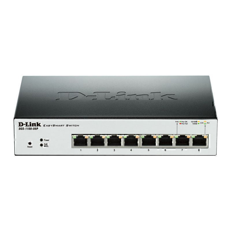 D-Link 8 port Gigabit Smart Managed Poe Switch