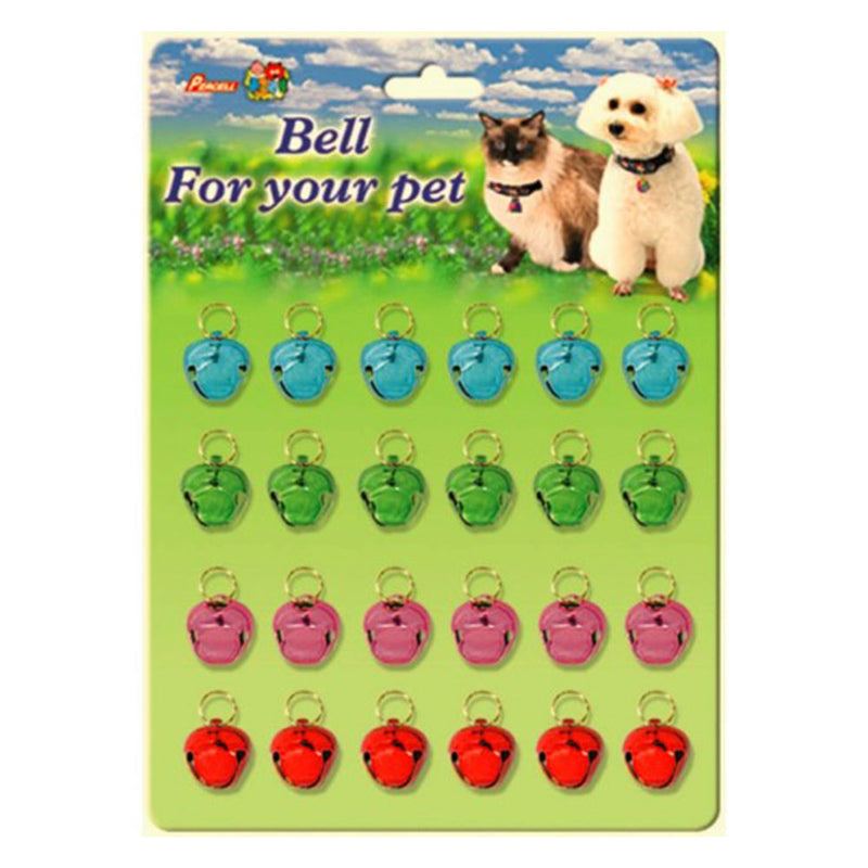 Percell Card Cat Round Bells 24pcs