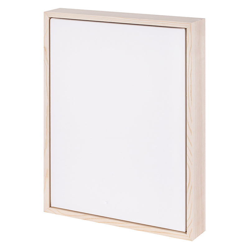 Floating Wooden Box Watercolour Canvas