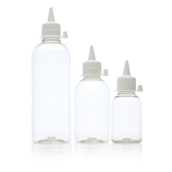 Educational Colours Empty Bottles + Witches Caps 125mL 12pk