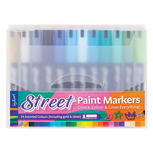Zart Street Paint Markers 24pcs
