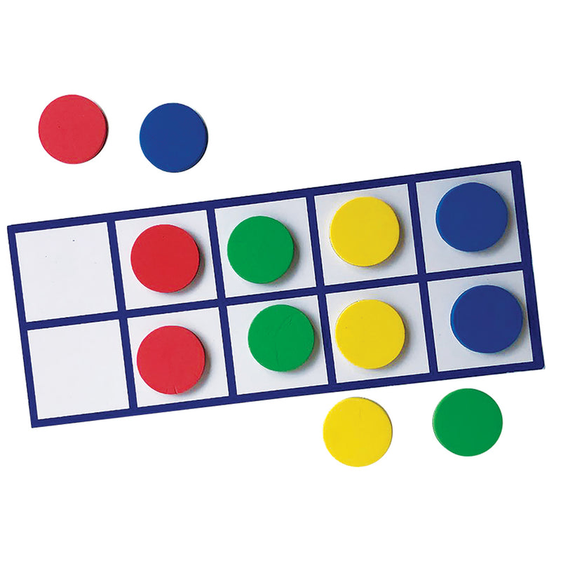 Jumbo Magnetic Ten Frames Set
