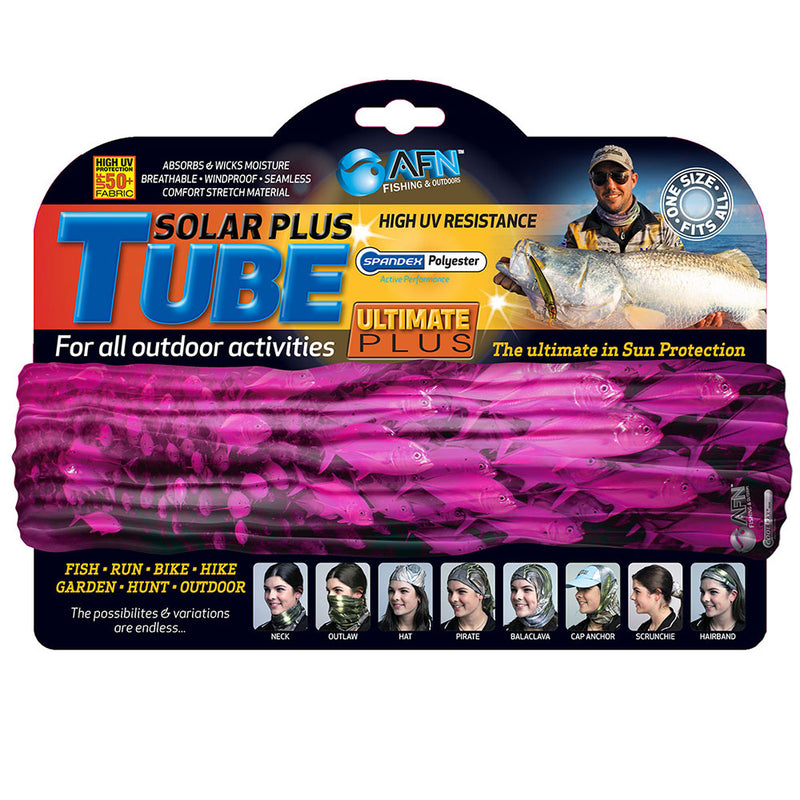 Tube solaire plus enfant avec imprimé de poisson scolaire