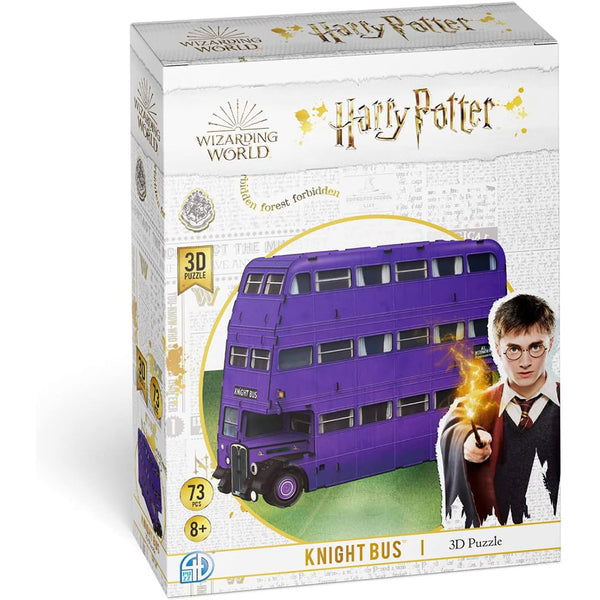 Harry Potter The Knight Bus 3D Puzzle Kit 73pcs