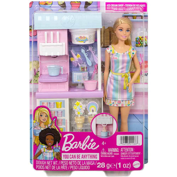 Barbie Ice Cream Shop Play Set