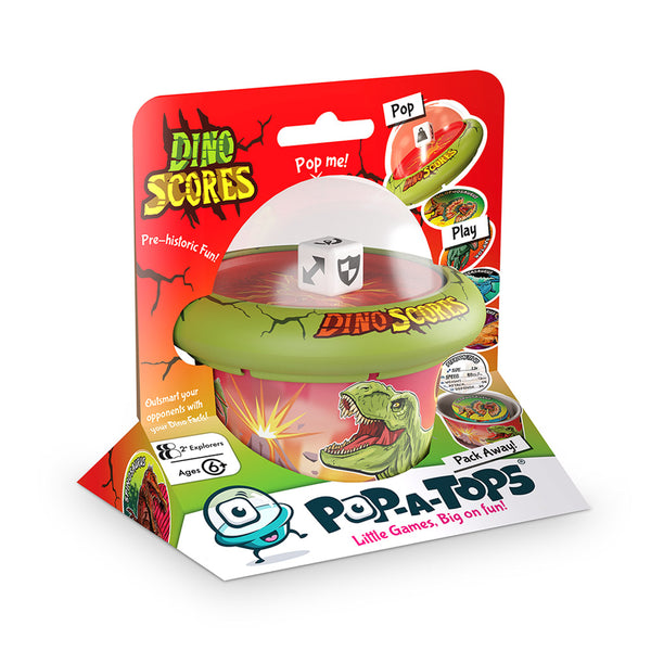 Pop-A-Tops: Dino Scores Game