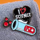 Test Tube Enamel Pin