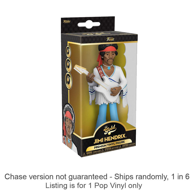 Jimi Hendrix Vinyl Gold Chase Schiffe 1 in 6