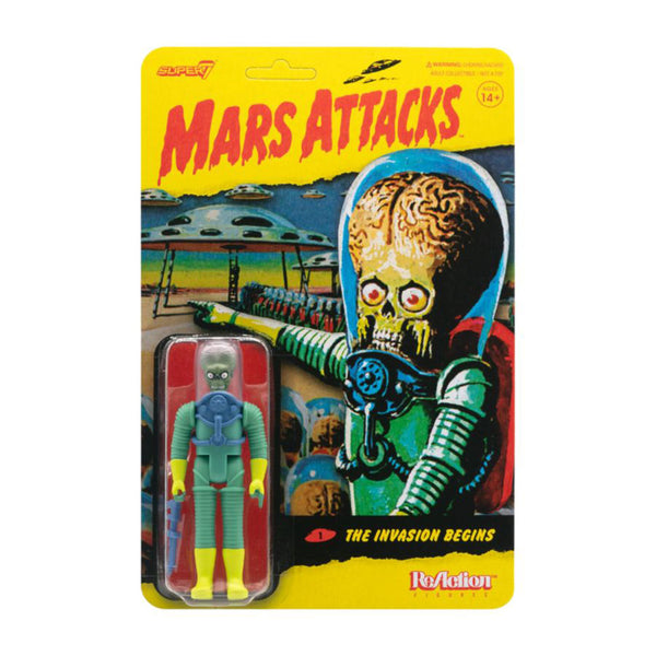 Mars Attacks the Invasion Begins ReAction 3.75" Figure