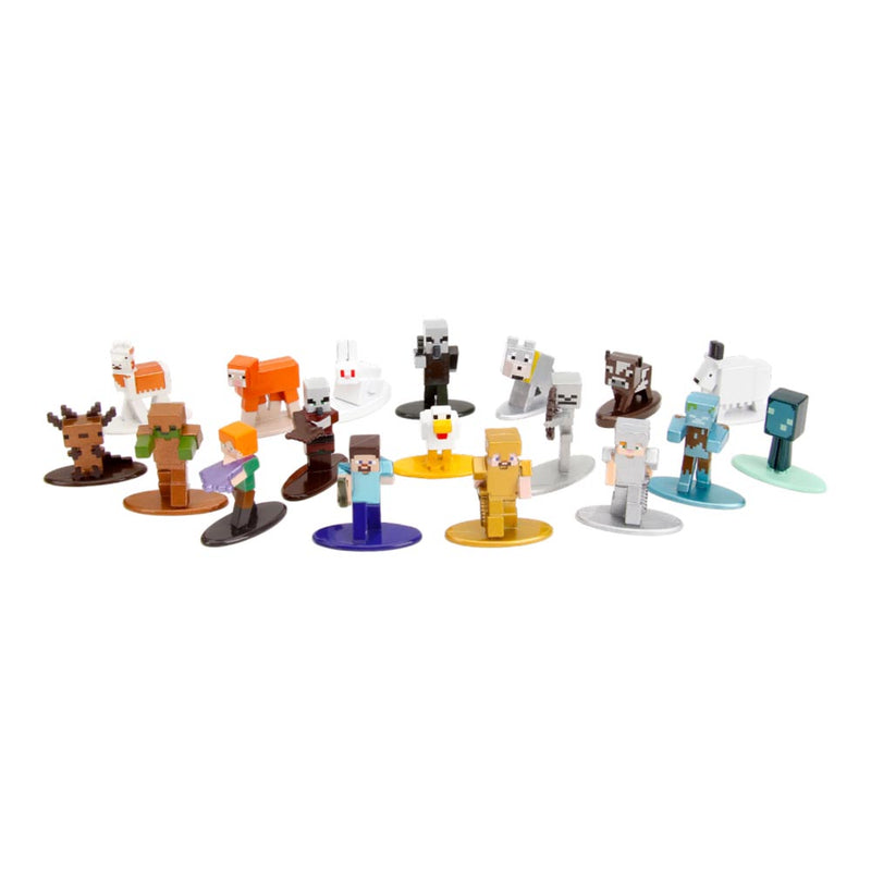 Minecraft Caves & Cliffs Nano MetalFig Series 10 18-Pack