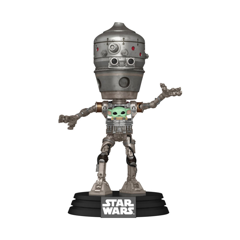 Star Wars IG-12 with Grogu Pop! Deluxe