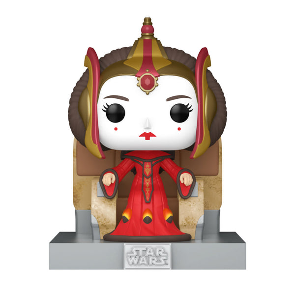 Phantom Menace 25th Annv Queen Amidala on Throne Pop! Deluxe