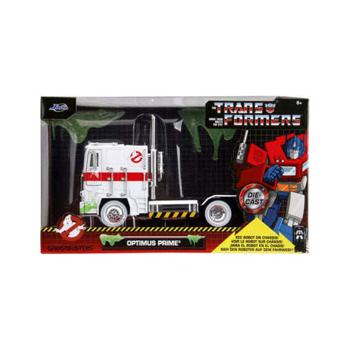 Optimus Prime X Ghostbusters Ecto-1 Mash-up 1:24 Vehicle