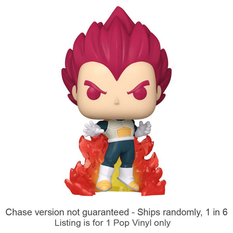Broly Super Saiyan God Vegeta US Pop! Chase Ships 1 in 6
