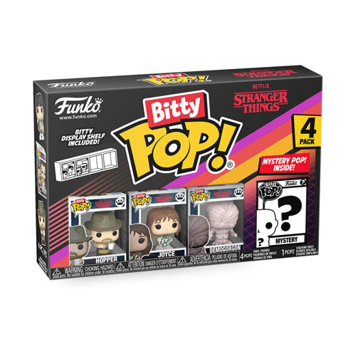 Stranger Things Hopper Bitty Pop! 4-Pack