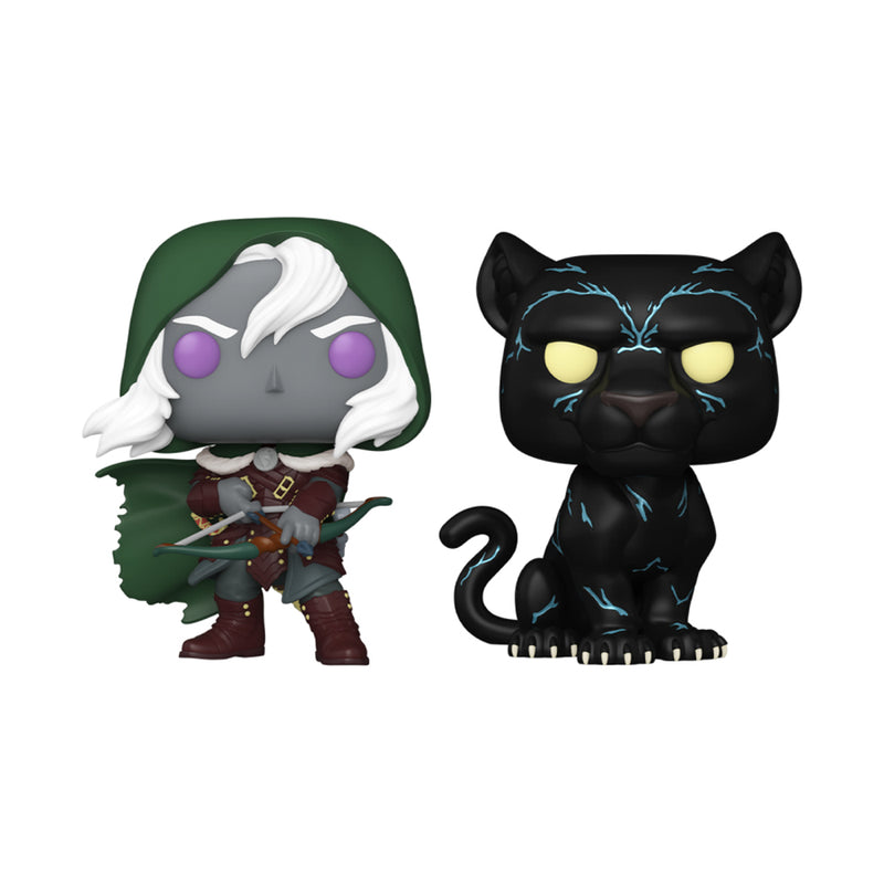 Dungeons & Dragons Drizzt Do'Urden & Guenhwyvar Pop! Vinyl 2pk