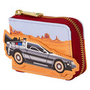 Back to the Future 40th Anniv Delorean Accordion Wallet