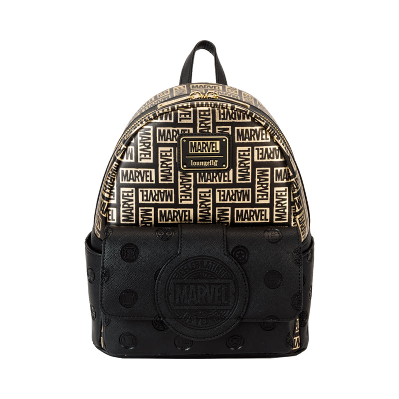 Marvel Comics 85th Anniv All-Over Print Logo Mini Backpack