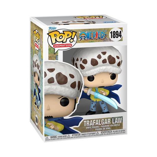 One Piece Trafalgar Law with Blue Anesthesia Pop! Vinyl