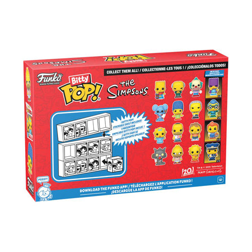 The Simpsons Itchy Bitty Pop! 4-Pack