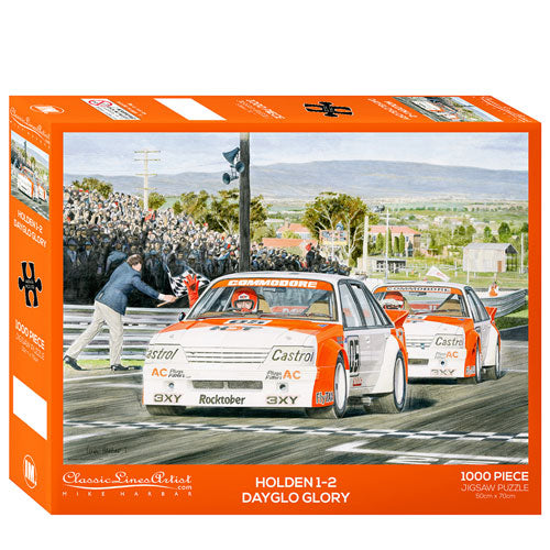 Mike Harbar Bathurst Holden Puzzle 1000pc