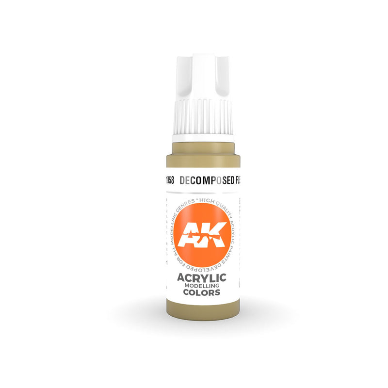 AK Interactive 3gen Flesh Acrylique Paint 17 ml