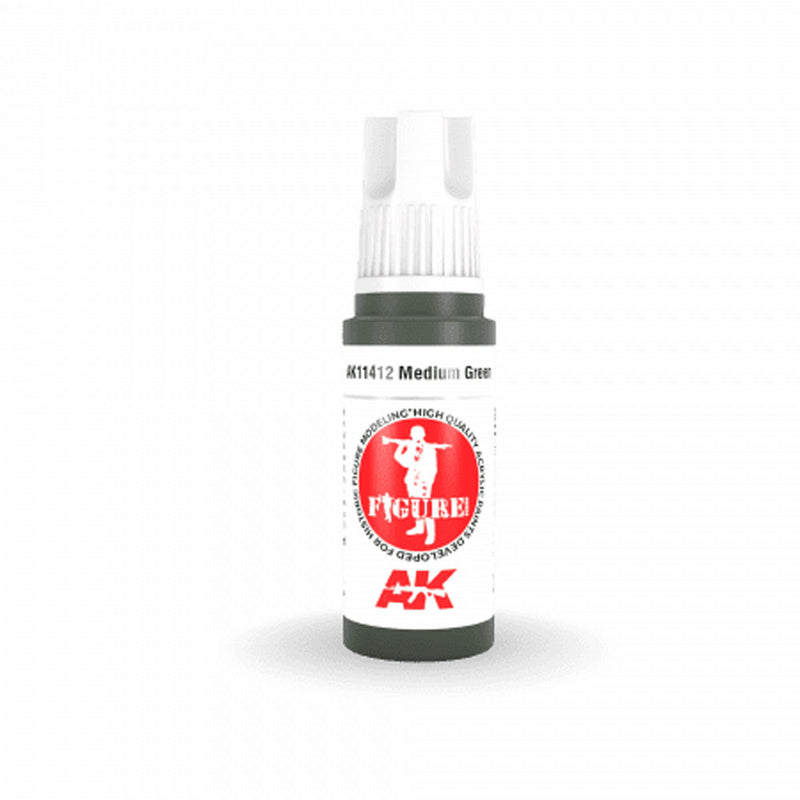 AK Interactive 3Gengrün -Figuren Acryl 17ml