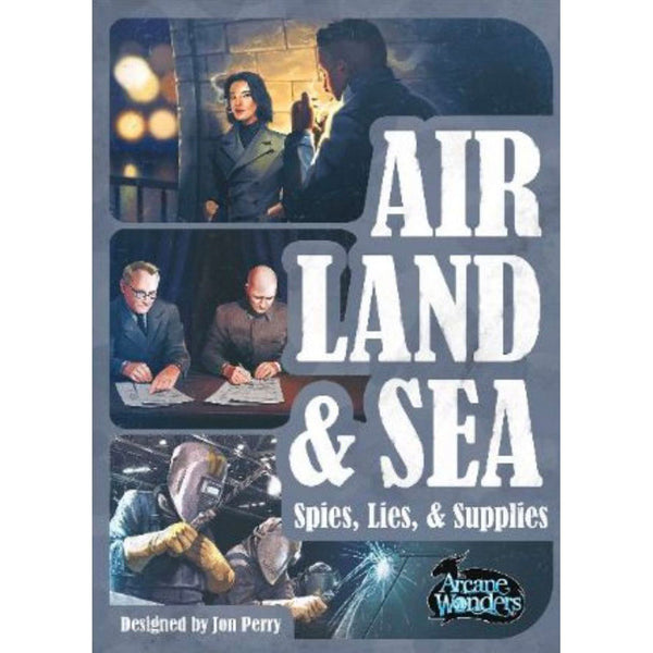 Air Land and Sea Spies Lies & Supplies Strategy Game