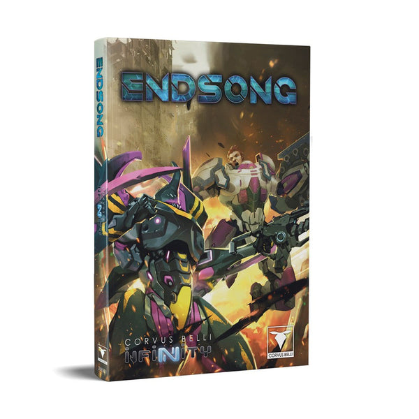 Infinity Endsong Book with Exrah Executive Officer Miniature