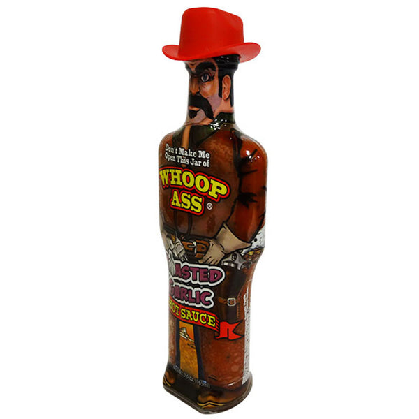 Whoop Ass Roasted Garlic Hot Sauce 165mL