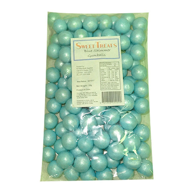 Sweet Treats Shimmer Gumballs Bulk 1kg