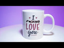 IF*cking Liebe Sie Kaffeetasse