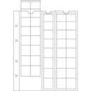 Leuchtturm Optima Euro Coing Sheets 10pk (Clear)