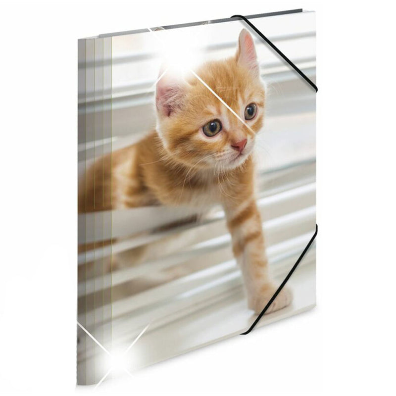 Herma Elasticated Glossy PP Folder A4 Animals