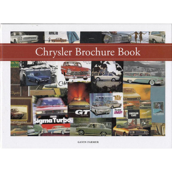 Chrysler Brochure Glossy A4 Size Landscape Hardcover Book