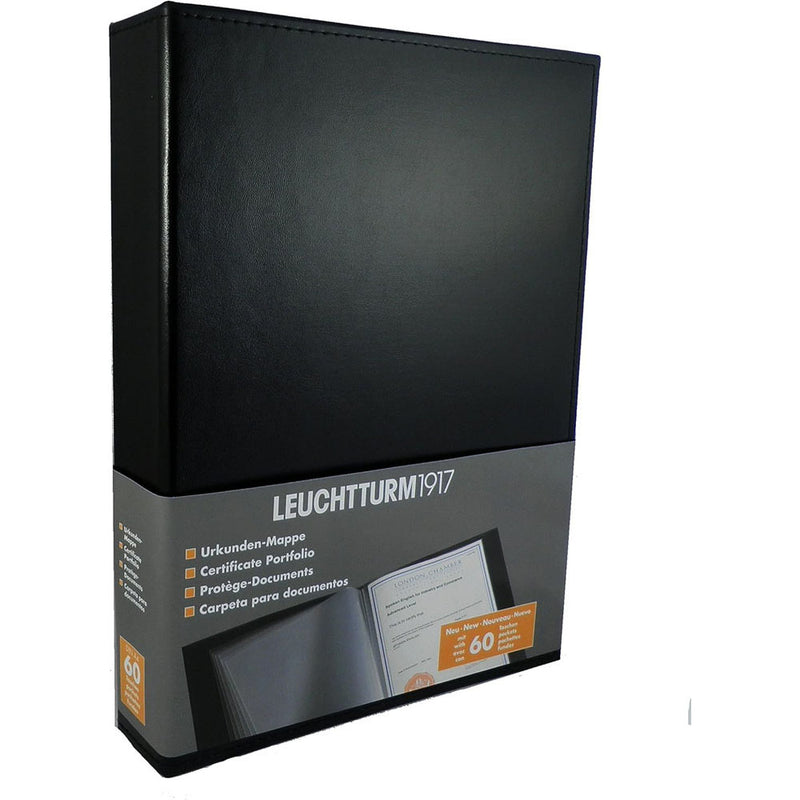 Leuchtturm Certificate Portfolio Black (255x325mm)