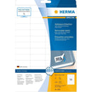 Herma Removable Labels A4 25pc (White)