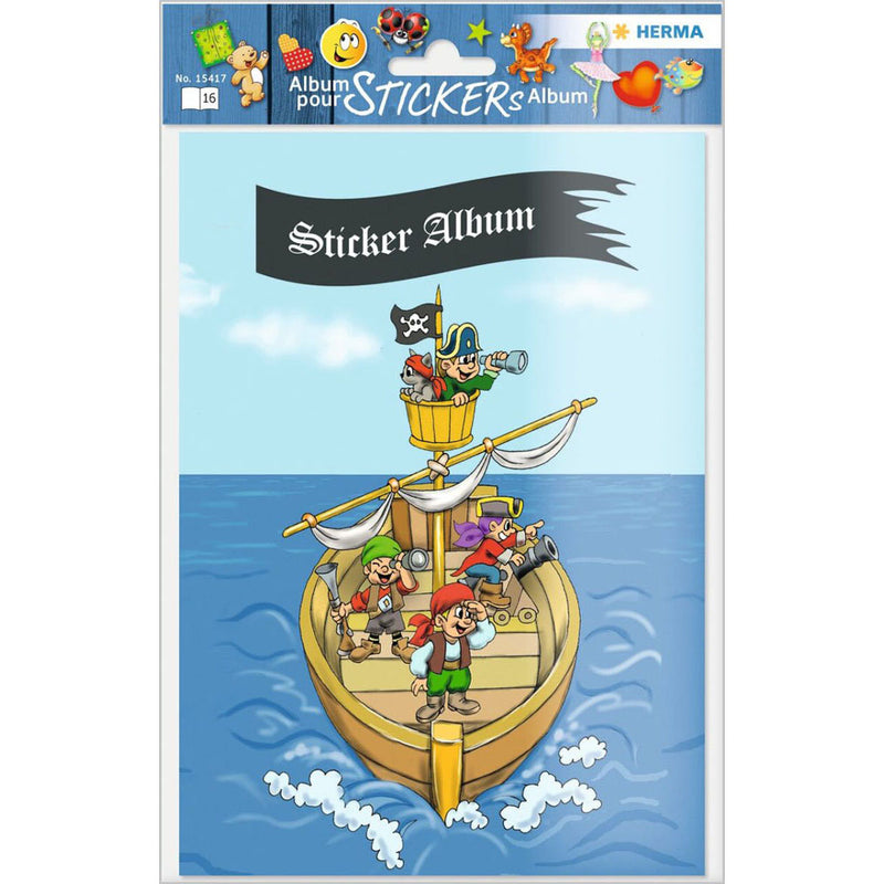 Herma Blank 16-Page Sticker Album A5