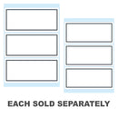 Herma Lined Edge-Framed Book Sticker Grey