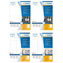 Herma Outdoor Film Labels A4 40pc (White)